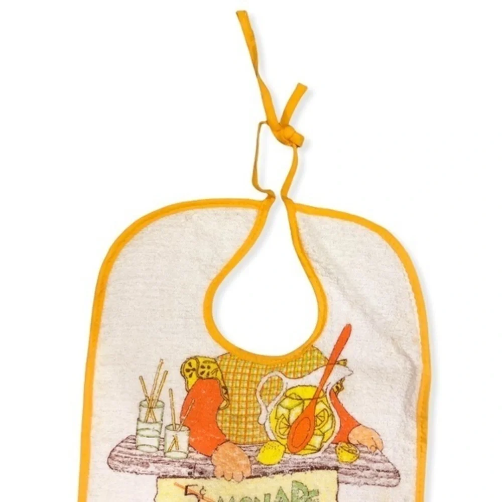 Inflation Joke Lemonade Stand Baby‎ Bib Vintage